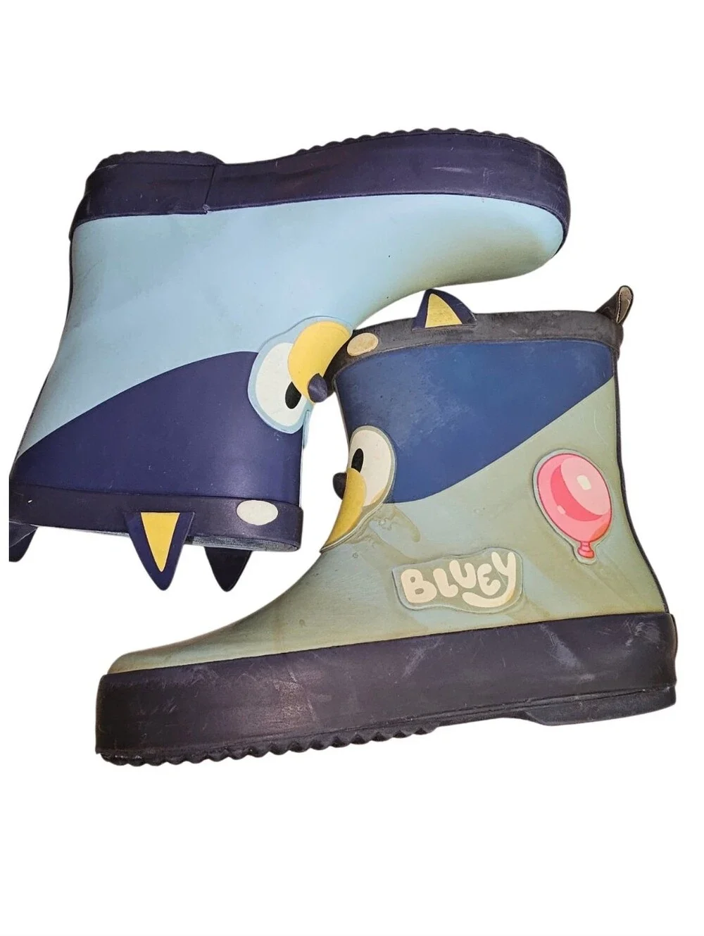 Kids Bluey Cartoon Character Rain Boots